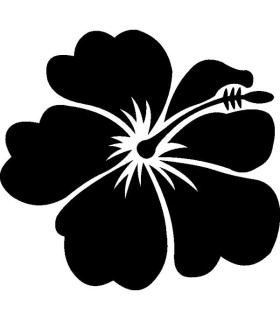 Stickers FLEUR HIBISCUS 9