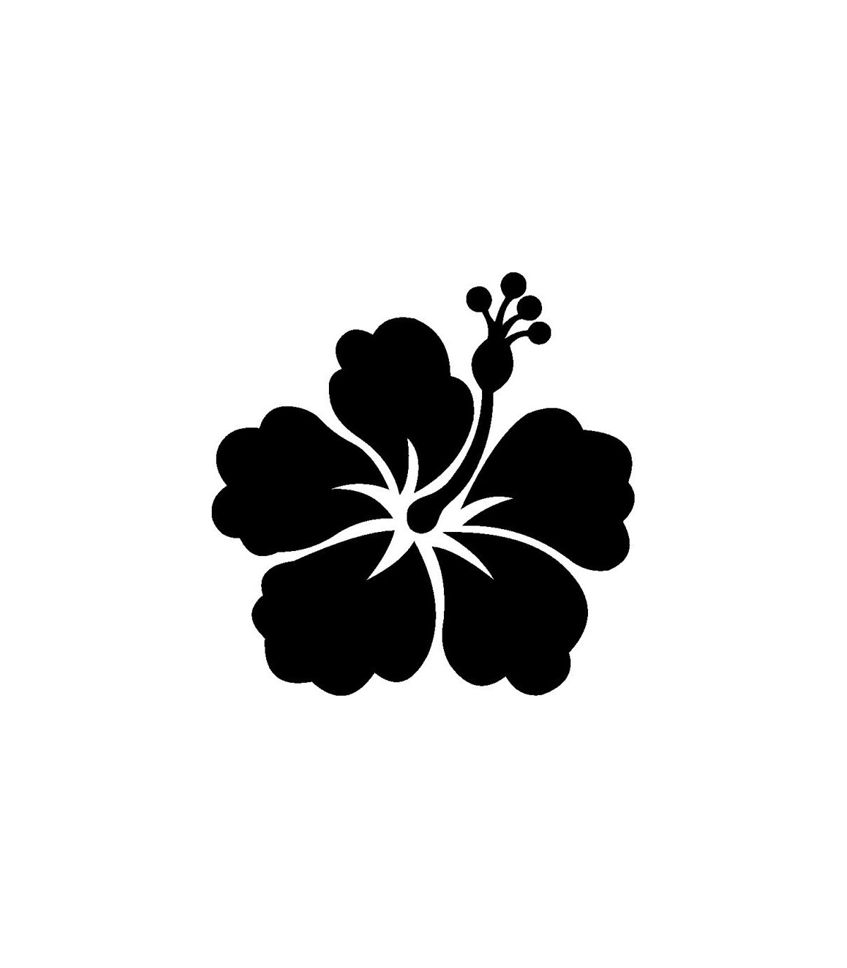 Stickers FLEUR HIBISCUS 11