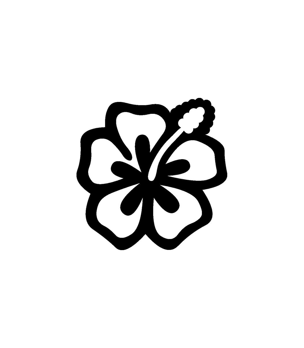 Stickers FLEUR HIBISCUS 13