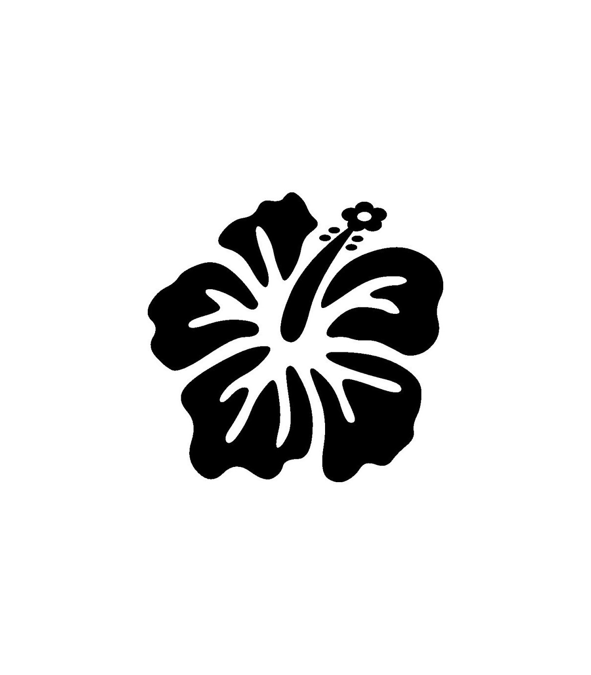 Stickers FLEUR HIBISCUS 18