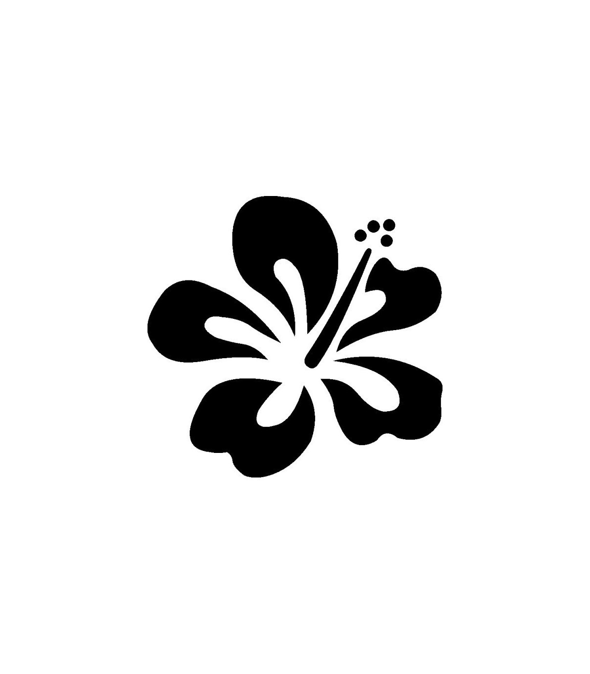 Stickers FLEUR HIBISCUS 19