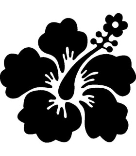 Stickers FLEUR HIBISCUS 20
