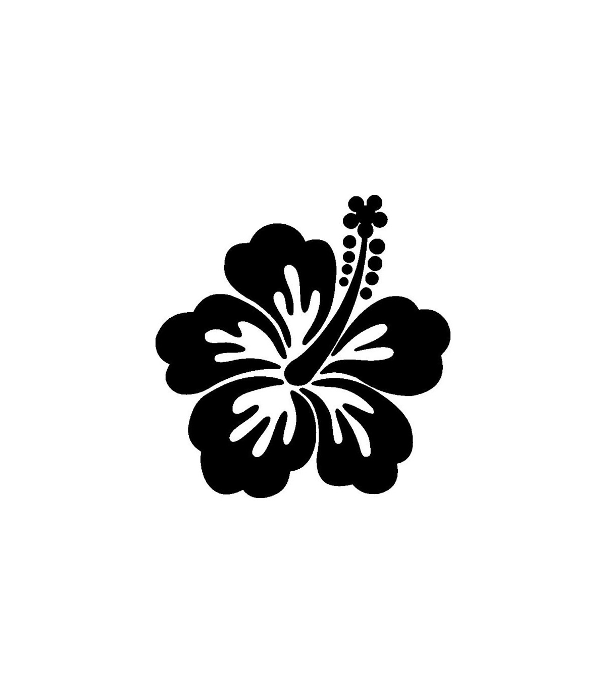 Stickers FLEUR HIBISCUS 21