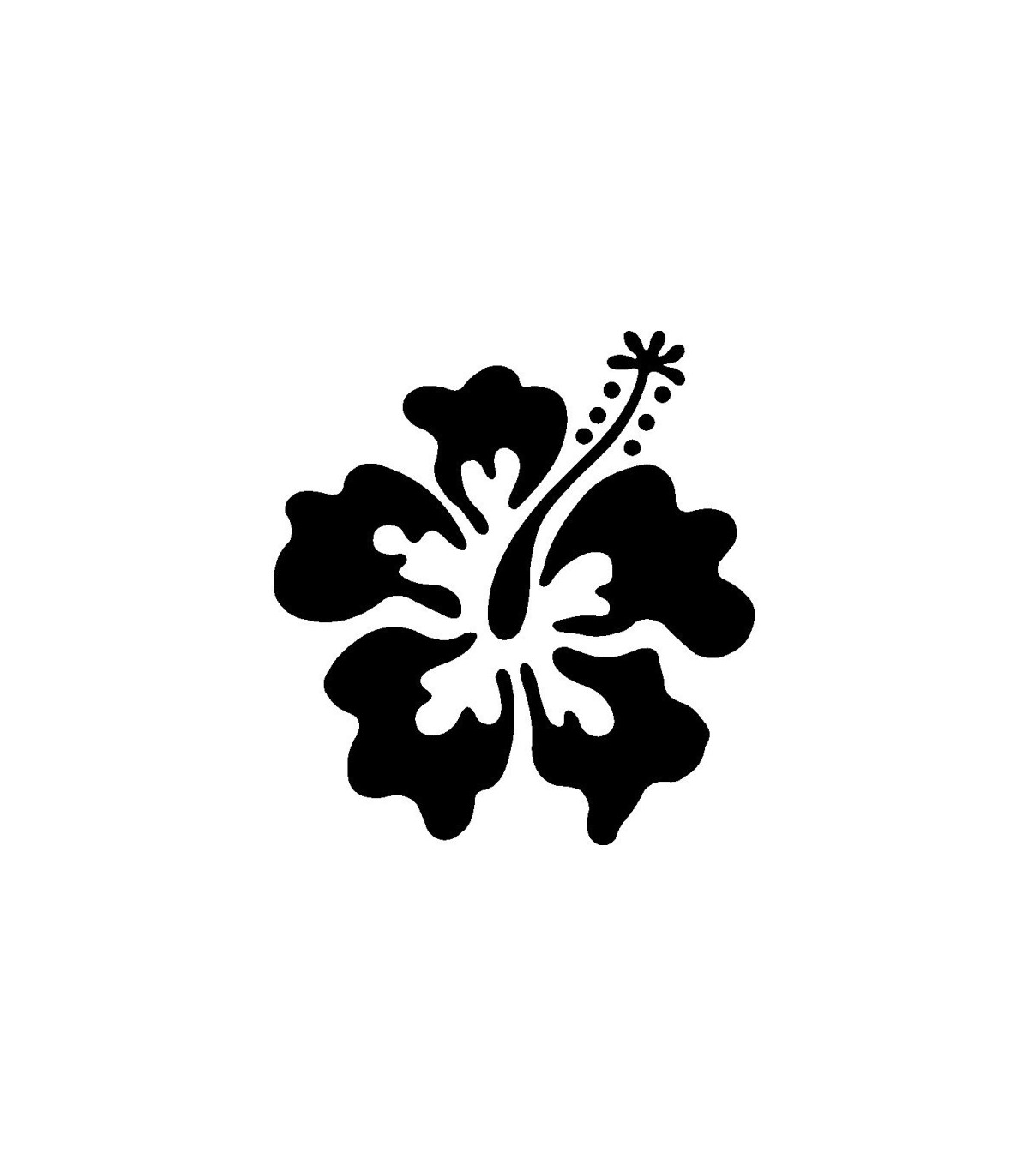 Stickers FLEUR HIBISCUS 22