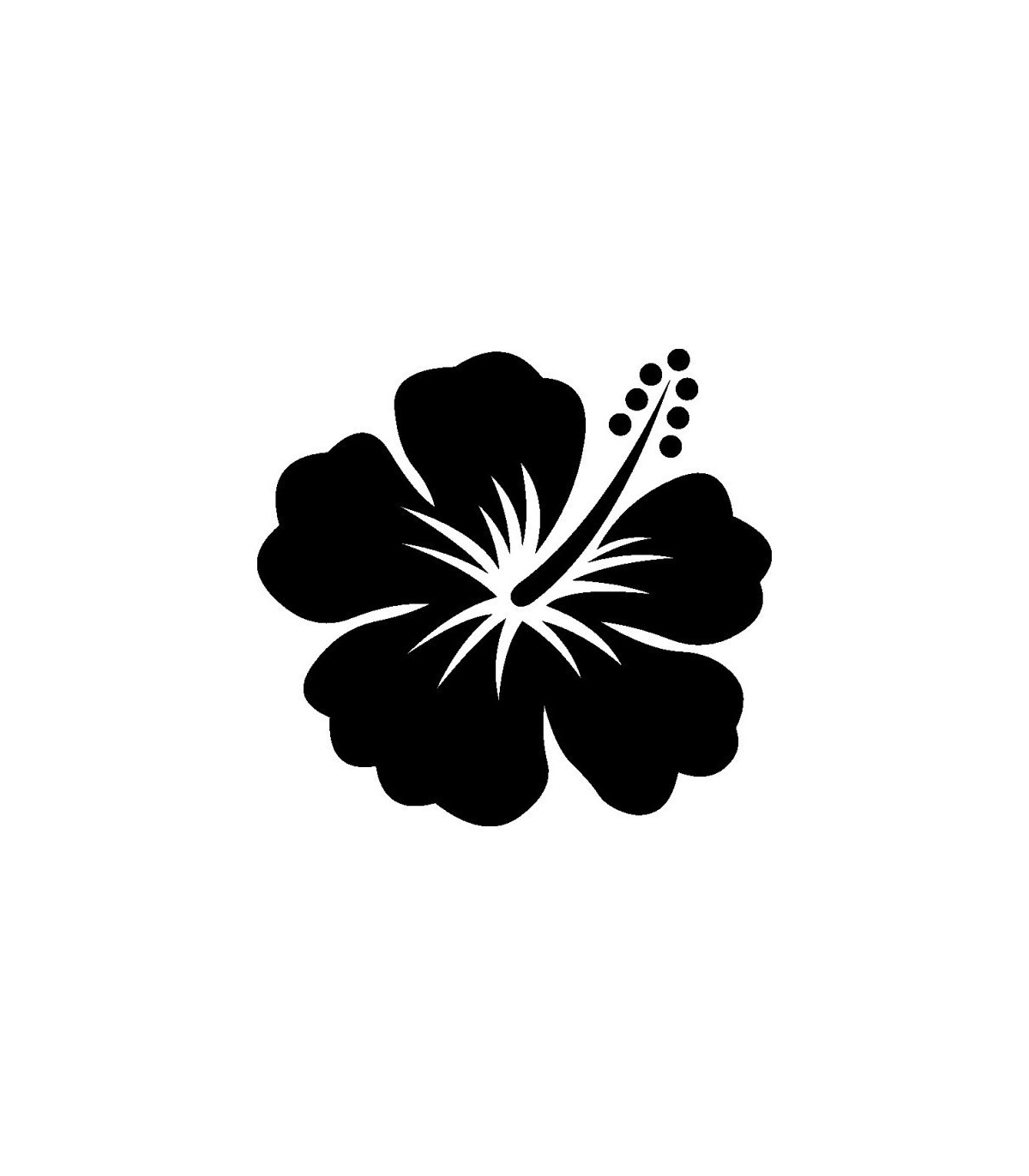 Stickers FLEUR HIBISCUS 23