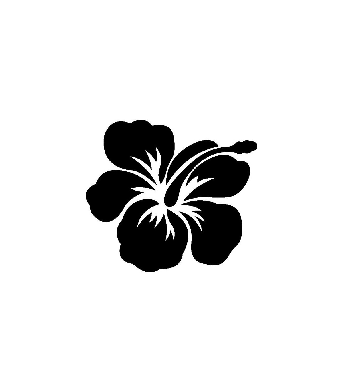 Stickers FLEUR HIBISCUS 25