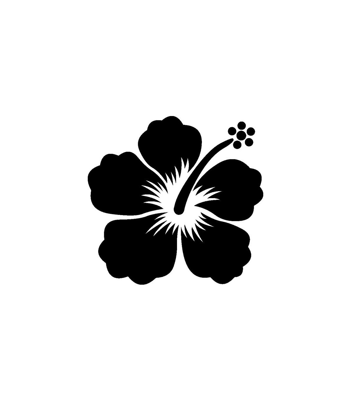 Stickers FLEUR HIBISCUS 26