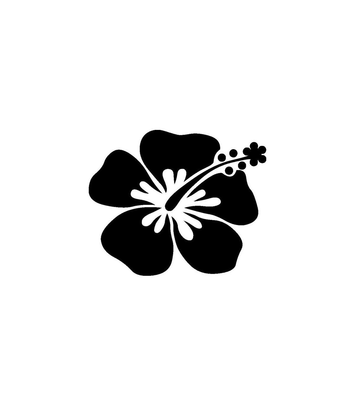Stickers FLEUR HIBISCUS 27