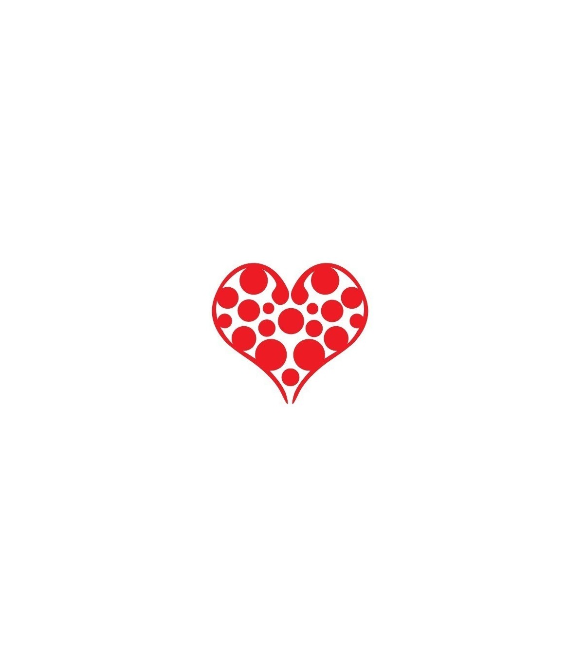 Stickers CŒUR BOULE