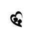 Stickers CŒUR COUPLE 2