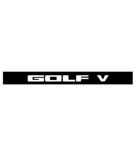 Stickers CACHE FEUX STOP VW GOLF 5