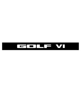 Stickers CACHE FEUX STOP VW GOLF 6