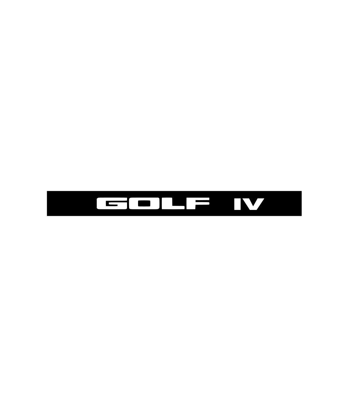 Stickers CACHE FEUX STOP VW GOLF 4