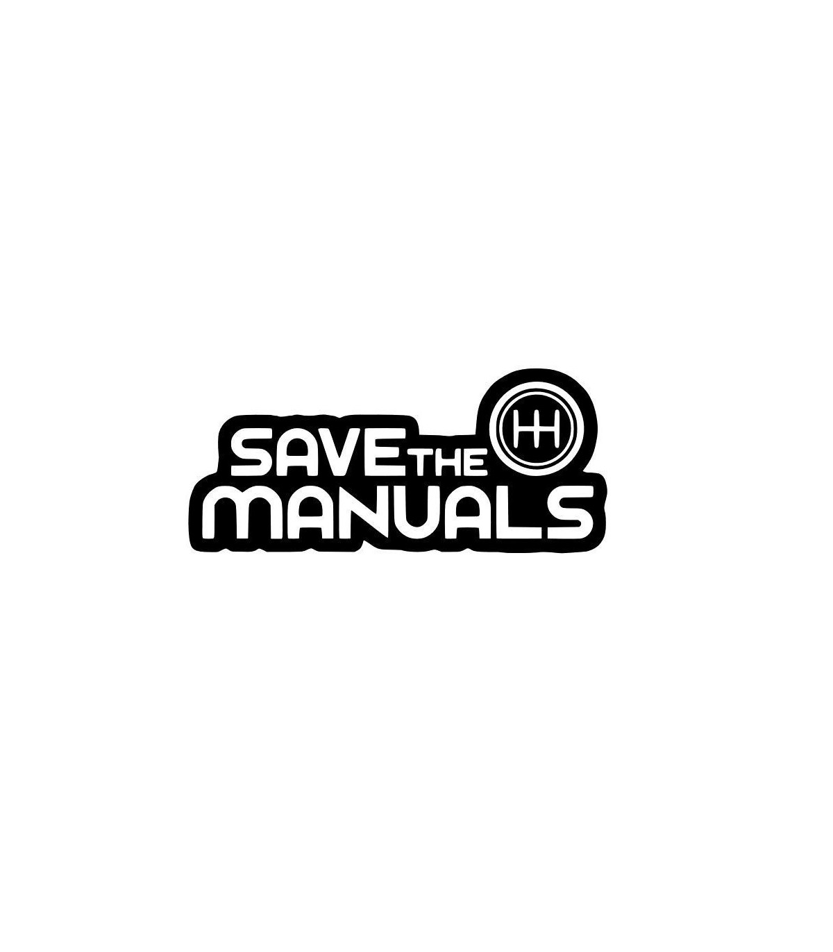 Stickers SAVE THE MANUAL