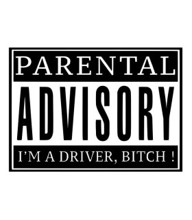 Stickers PARENTAL ADVISORY