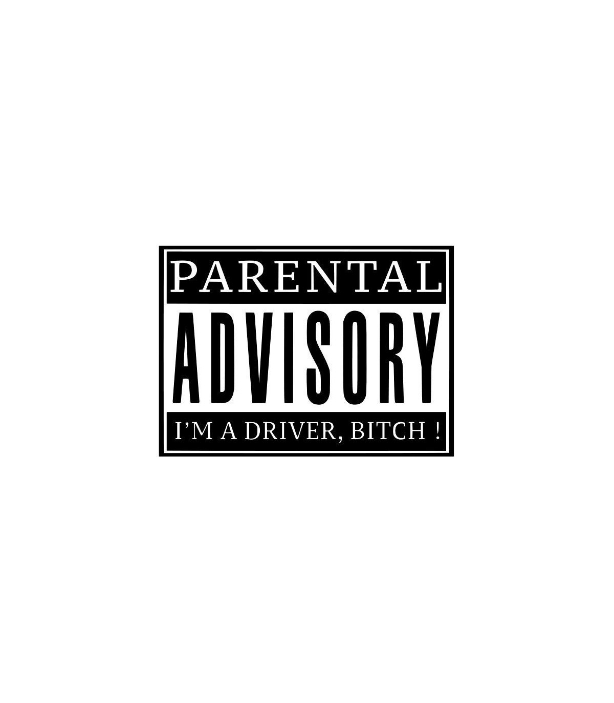 Stickers PARENTAL ADVISORY
