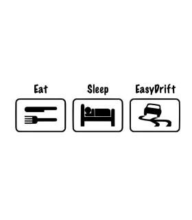 Stickers EAT SLEEP EASYDRIFT