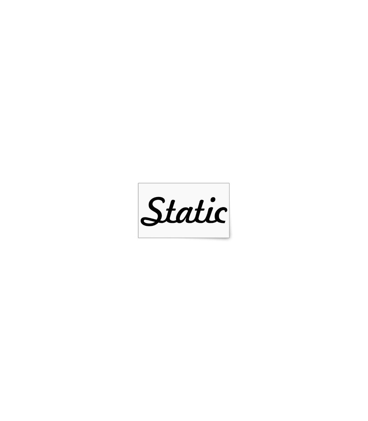 Stickers STATIC