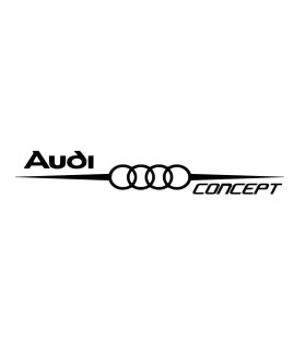Stickers AUDI CONCEPT