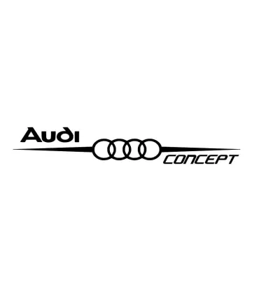 Stickers AUDI CONCEPT