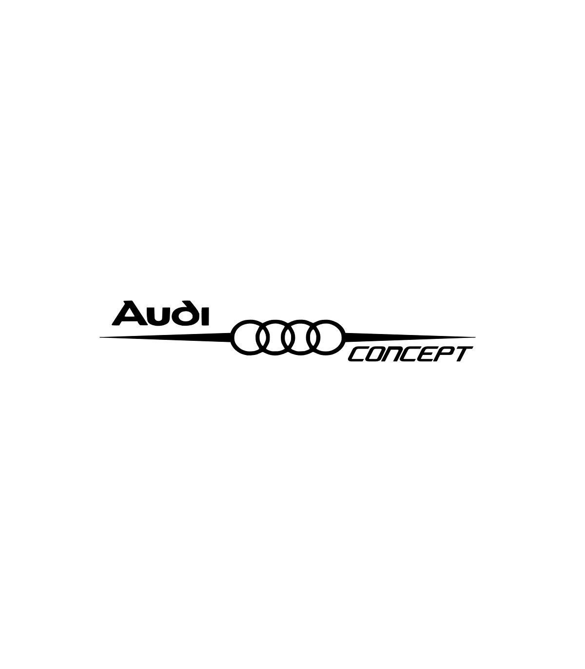 Stickers AUDI CONCEPT