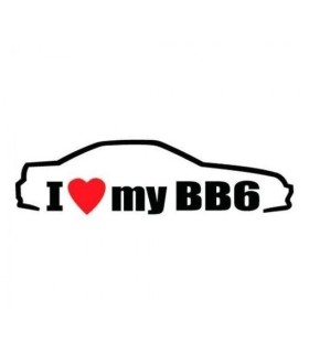 Stickers I LOVE MY BB6