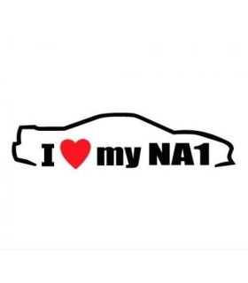 Stickers I LOVE MY NA1