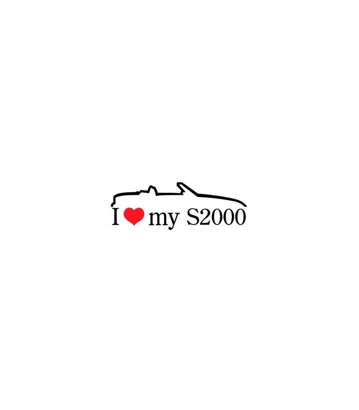 Stickers I LOVE MY S2000