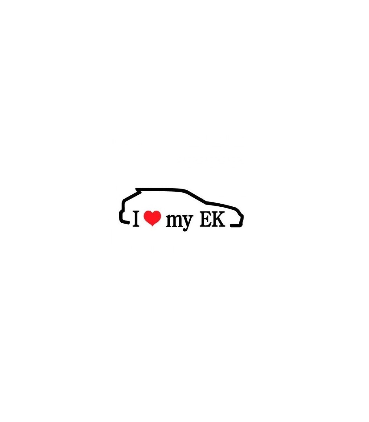 Stickers I LOVE MY EK