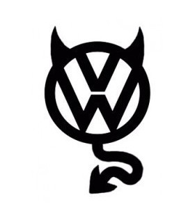 Stickers DIABLE VW