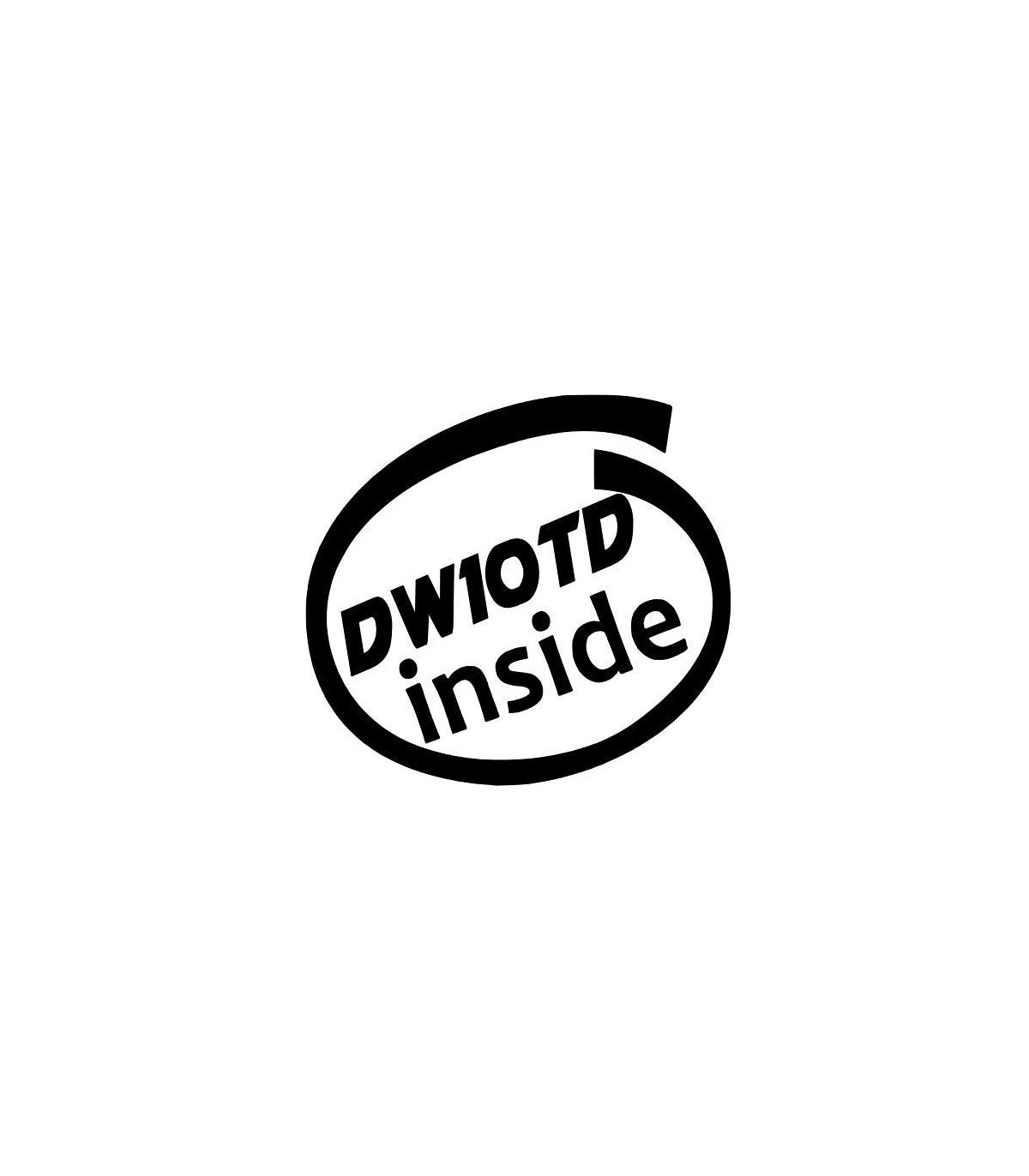 Stickers DW10TD INSIDE