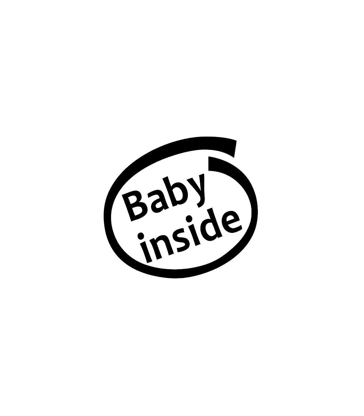 Stickers BABY INSIDE
