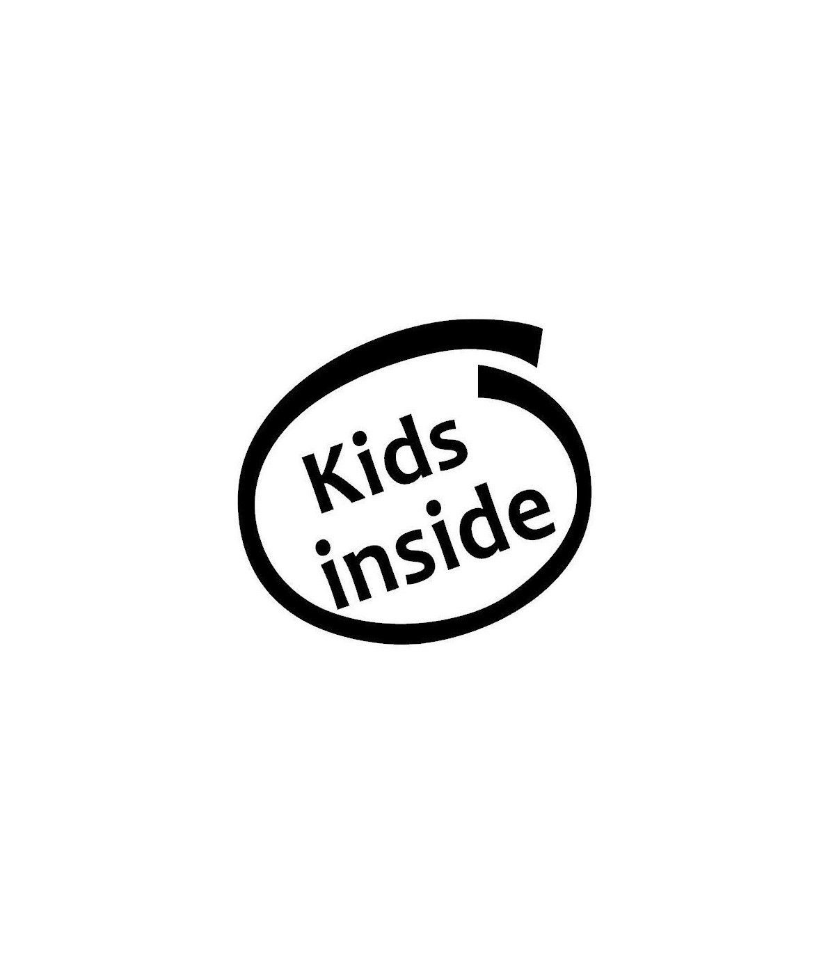 Stickers KIDS INSIDE