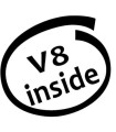Stickers V8 INSIDE