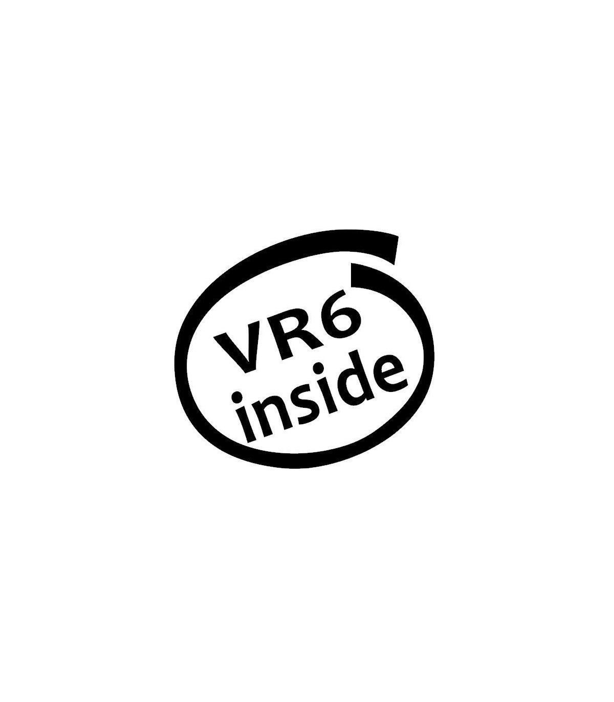Stickers VR6 INSIDE
