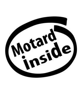 Stickers MOTARD INSIDE