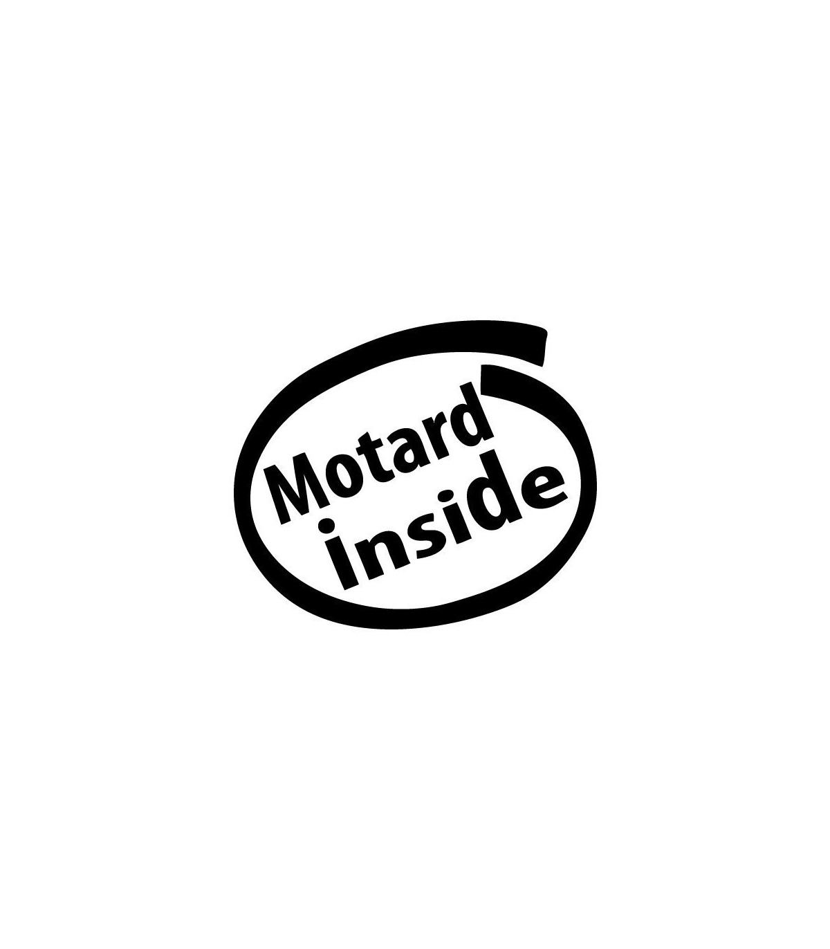 Stickers MOTARD INSIDE