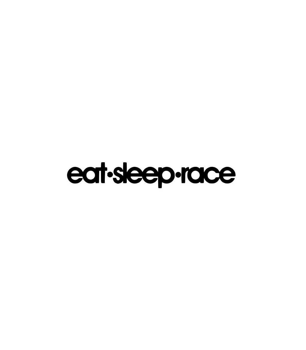 Stickers EAT SLEEP RACE