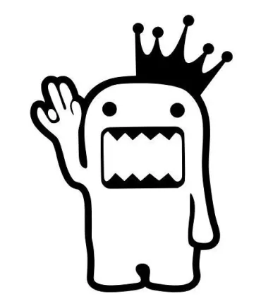 Stickers DOMO KUN KING