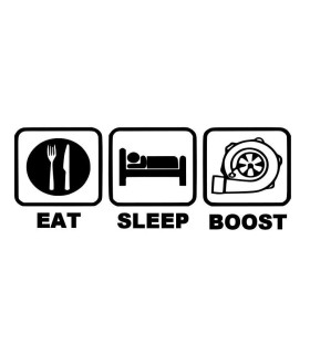 Stickers EAT SLEEP BOOST