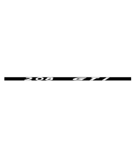 Stickers CACHE FEUX STOP PEUGEOT 208 GTI