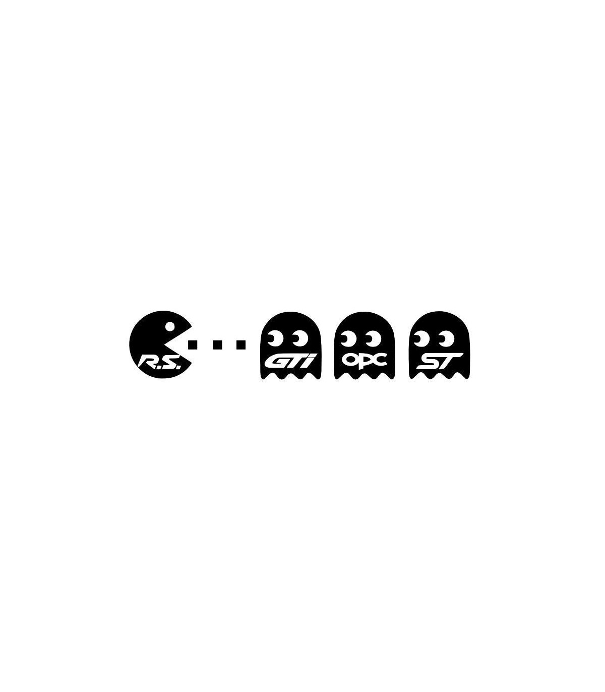 Stickers PAC MAN RENAULT SPORT