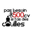 Stickers 500CV