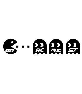 Stickers PACMAN GTI