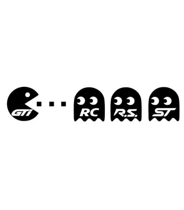 Stickers PACMAN GTI