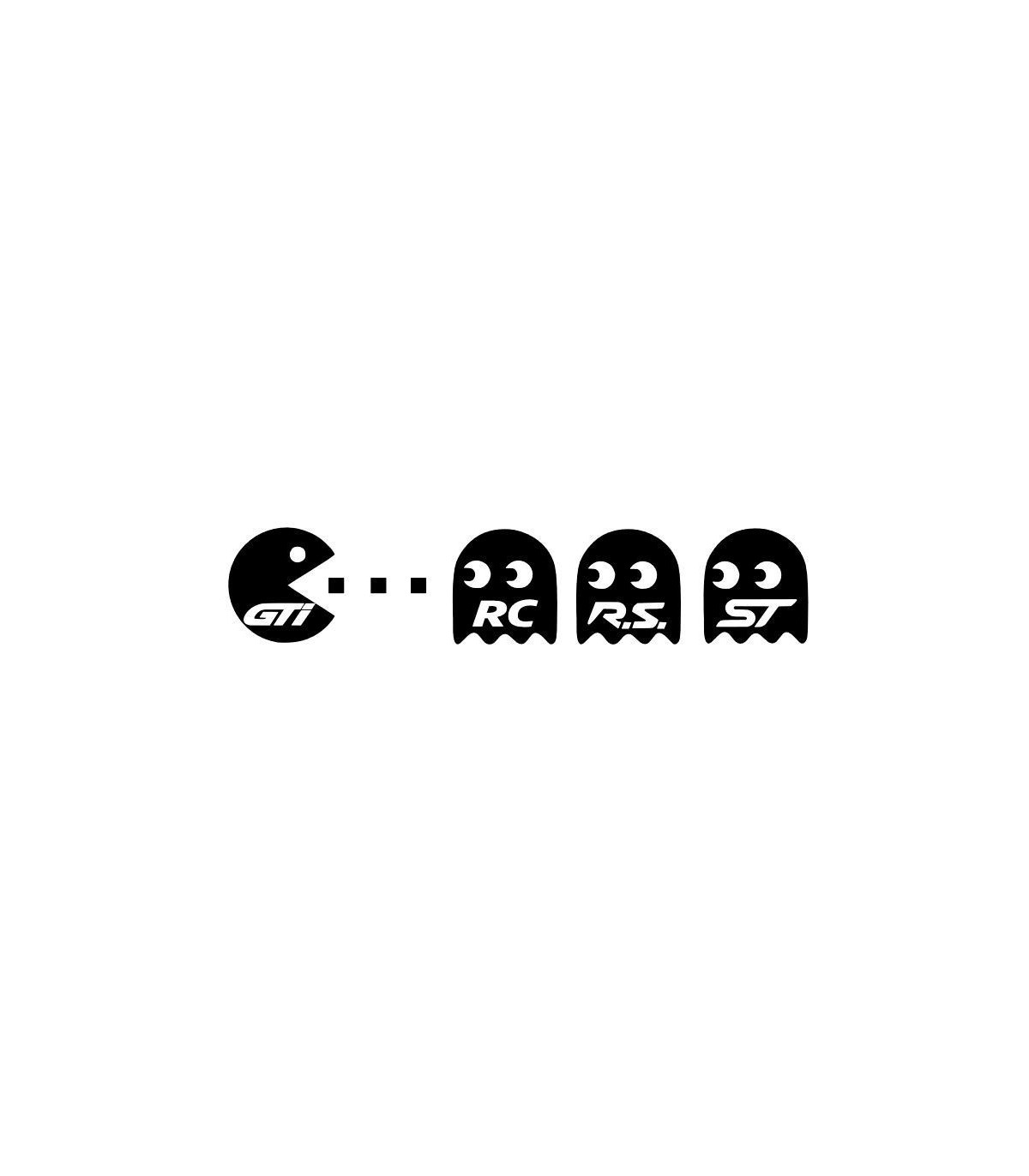 Stickers PACMAN GTI