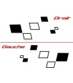 Stickers  RENAULT SPORT KIT DAMIER