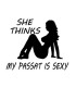 Stickers SEXY PASSAT