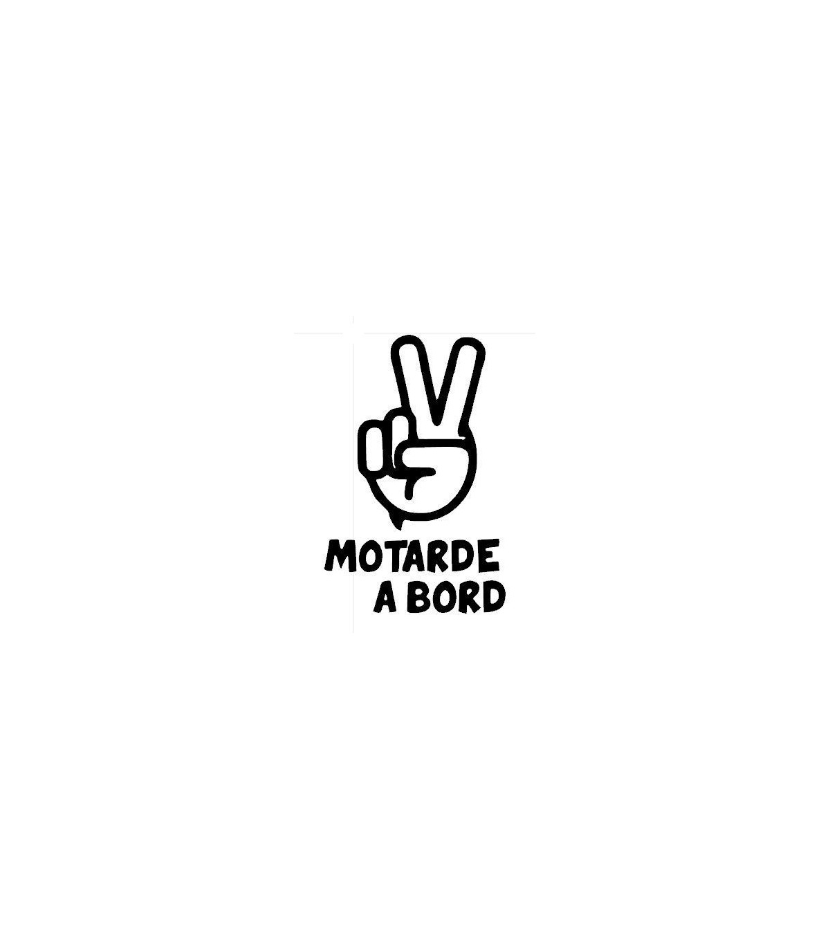 Stickers MOTARDE A BORD