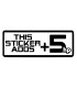Stickers ADDS + 5HP